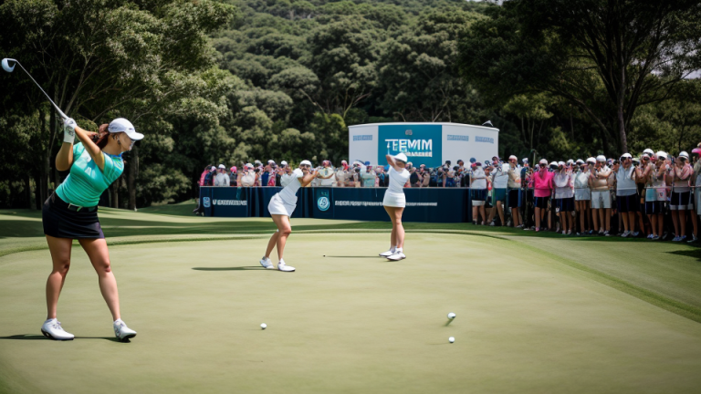 Who emerged victorious at the BMW Ladies Golf Tournament in East Asia?