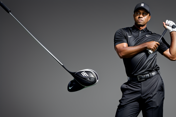 What brand of golf equipment does Tiger Woods use?