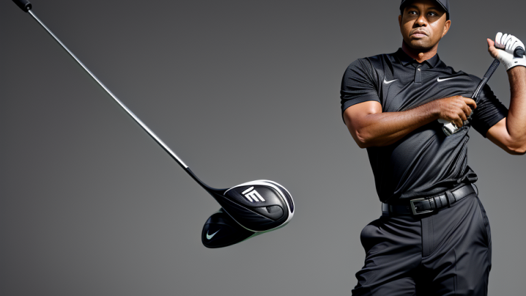 What brand of golf equipment does Tiger Woods use?