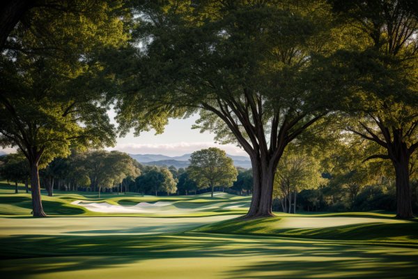 What is the significance of red tees in golf?